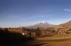 Depuis le toit duFerrocaril: Le Chimborazo